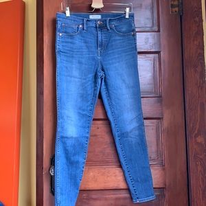 Madewell 10” High-Rise Skinny